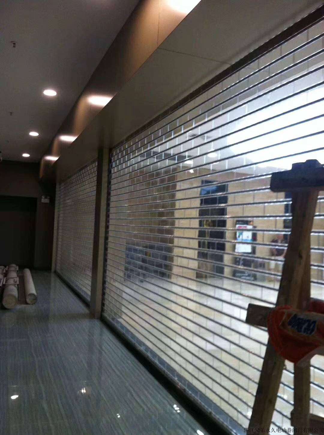 水晶卷帘门案例
